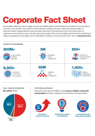 Basic Corporate Fact Sheet