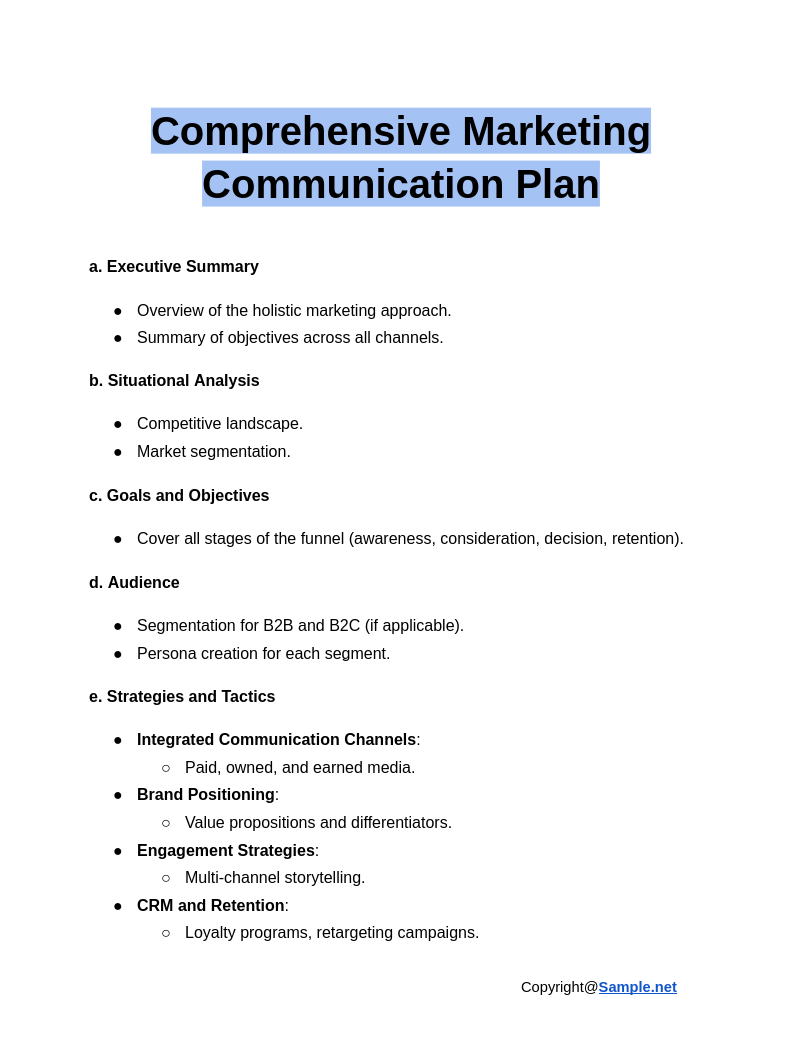 Comprehensive Marketing Communication Plan Google Docs 12 23 2024 10 14 AM