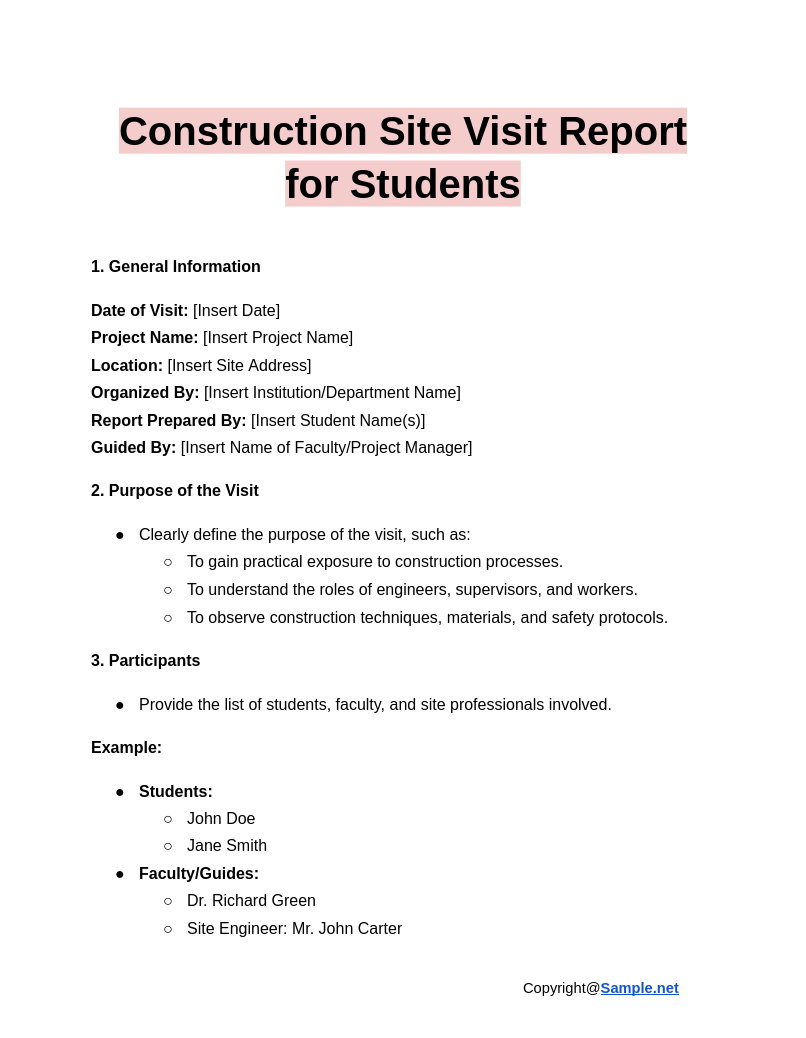 Construction Site Visit Report for Students Google Docs 01 10 2025 10 51 AM