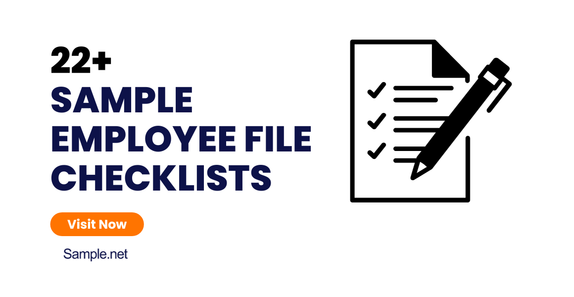 employee file checklists