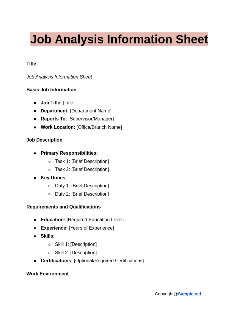 Job Analysis Information Sheet Google Docs 12 23 2024 10 12 AM