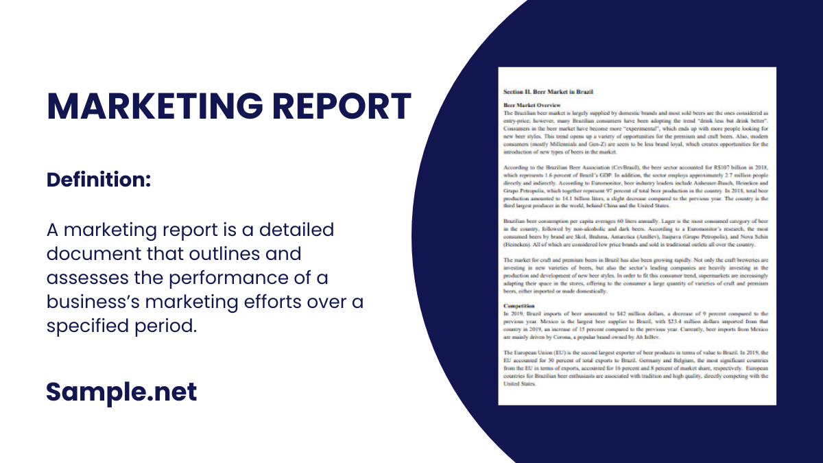 marketing report