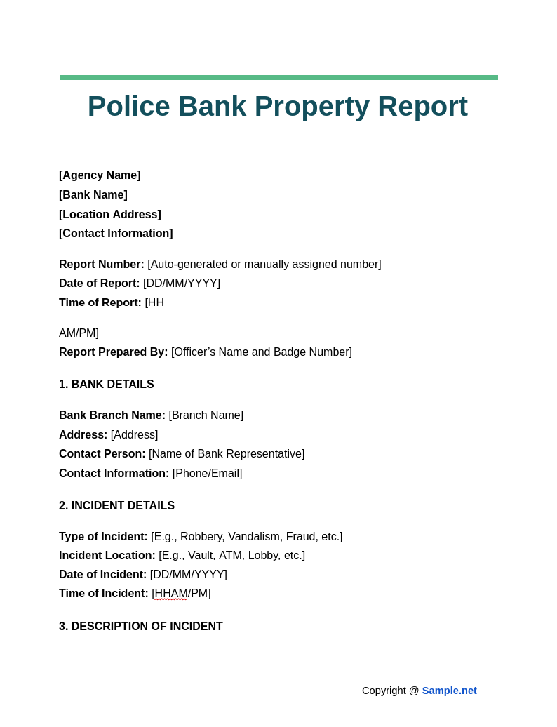 Police Bank Property Report Google Docs 10 24 2024 05 59 PM