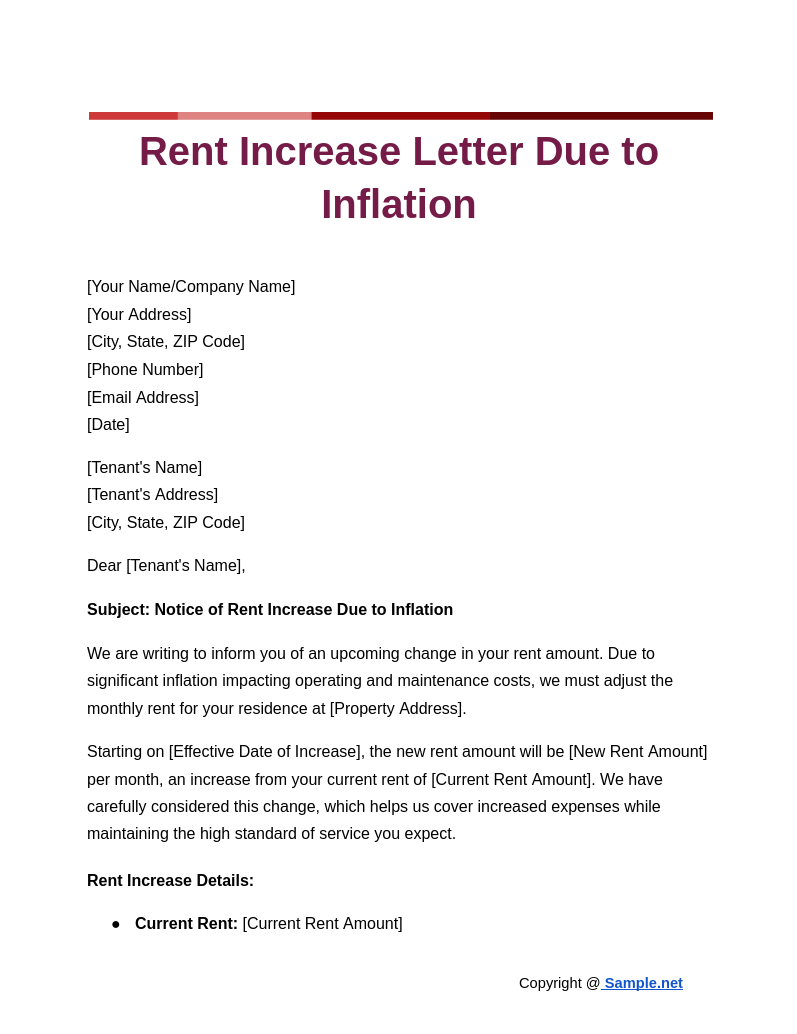 Rent Increase Letter Due to Inflation Google Docs 11 01 2024 11 32 AM