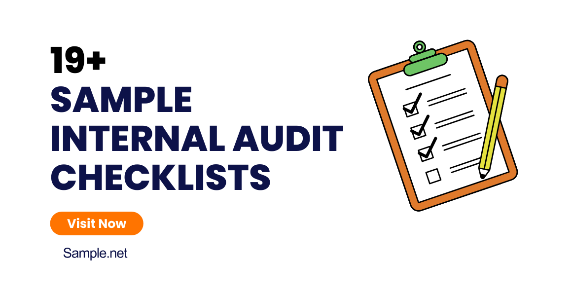 sample internal audit checklists
