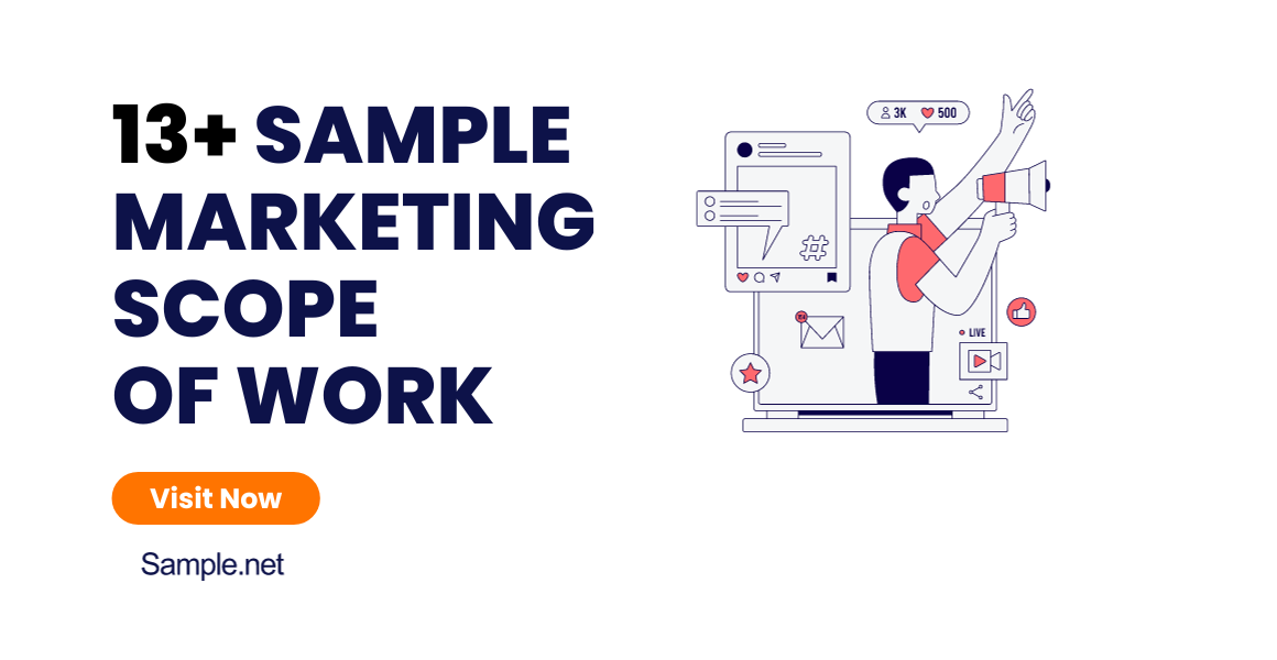 sample marketing scope of work
