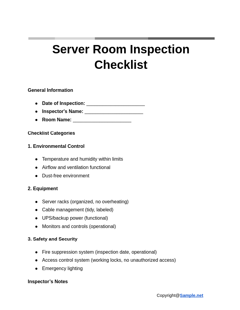 Server Room Inspection Checklist Google Docs 12 05 2024 04 16 PM