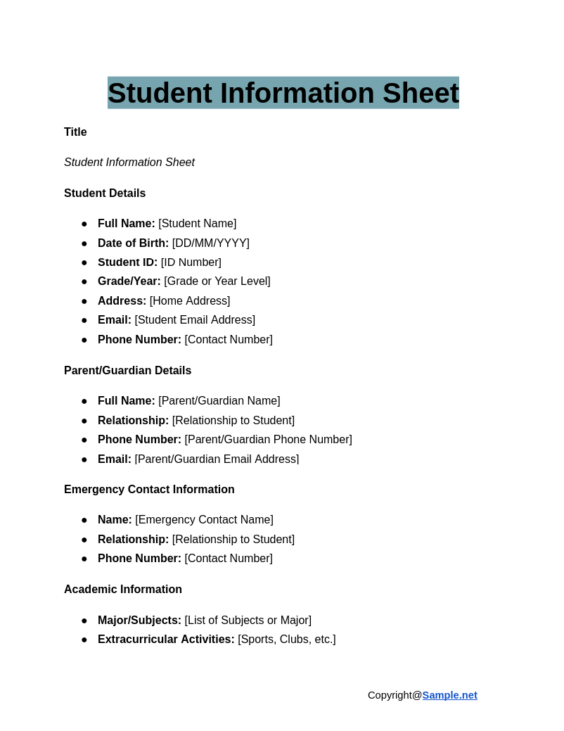 Student Information Sheet Google Docs 12 23 2024 10 11 AM