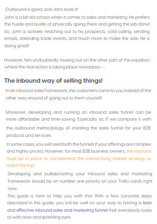 B2B Inbound Sales Strategy