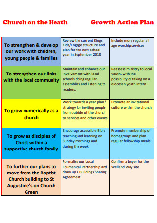 Church Growth Action Plan
