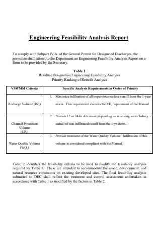 Engineering Feasibility Analysis Report