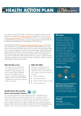Enterprise Action Plan in PDF