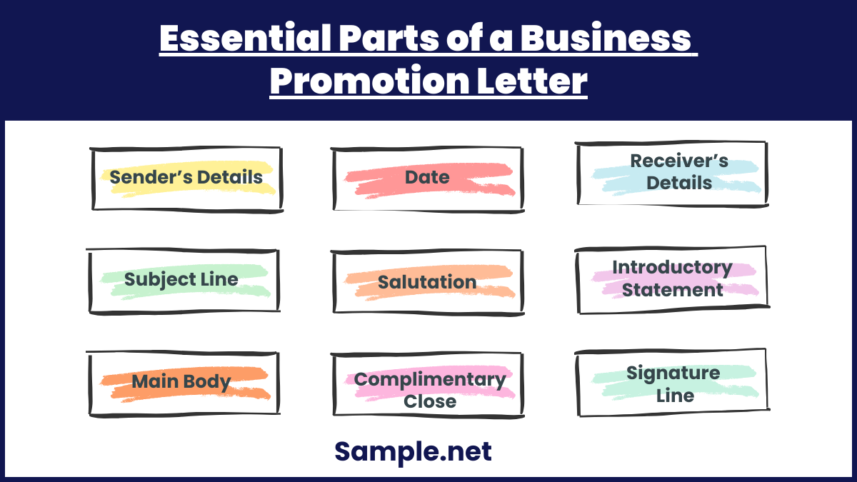 Essential Parts of a Business Promotion Letter