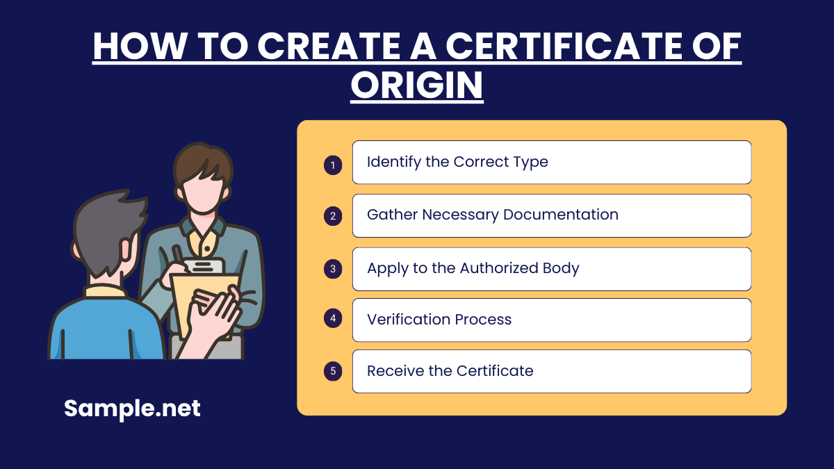 How to Create a Certificate of Origin