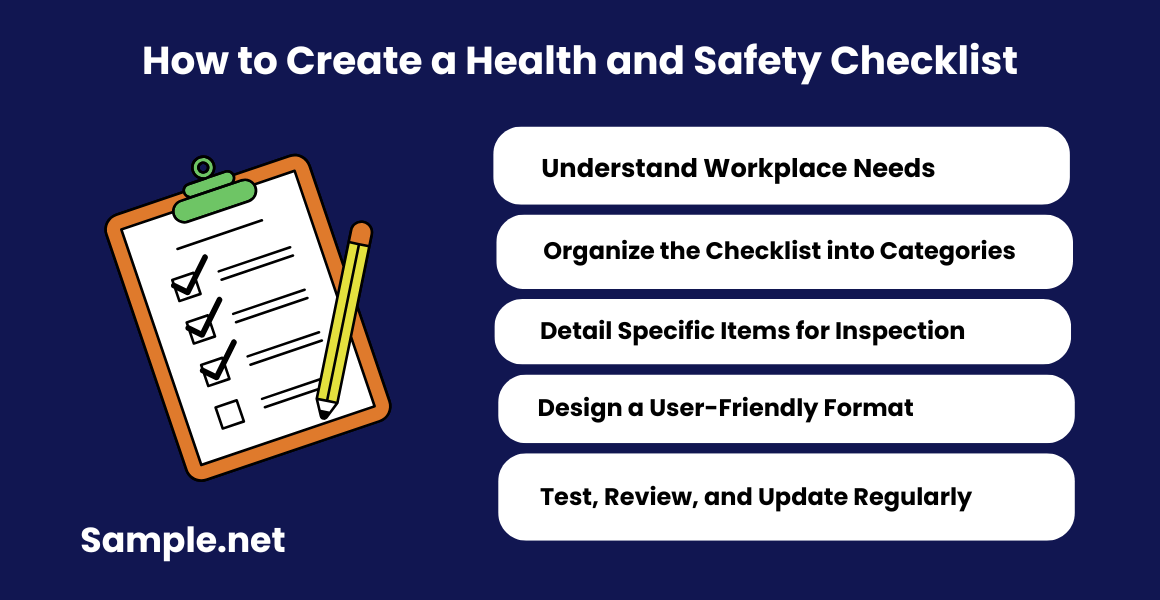 How to Create a Health and Safety Checklist