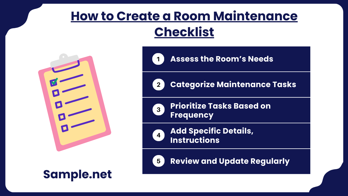 How to Create a Room Maintenance Checklist