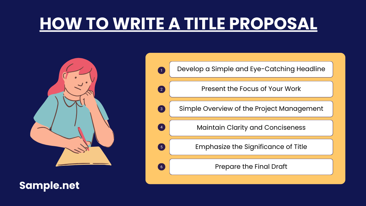 How to Write a Title ProposalS