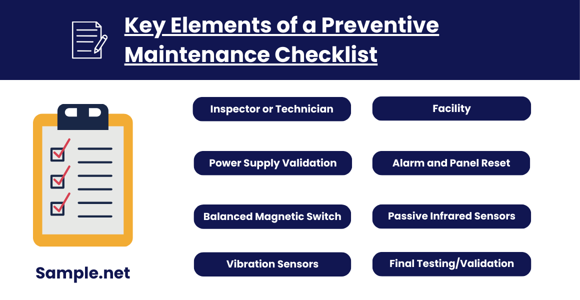 Key Elements of a Preventive Maintenance Checklist