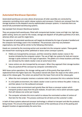 distribution logistics business plan example