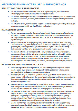Management Research Summary Report