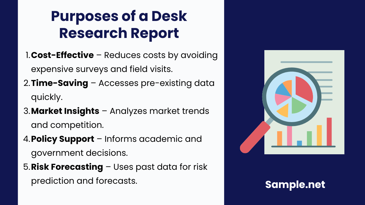 Purposes of a Desk Research Report