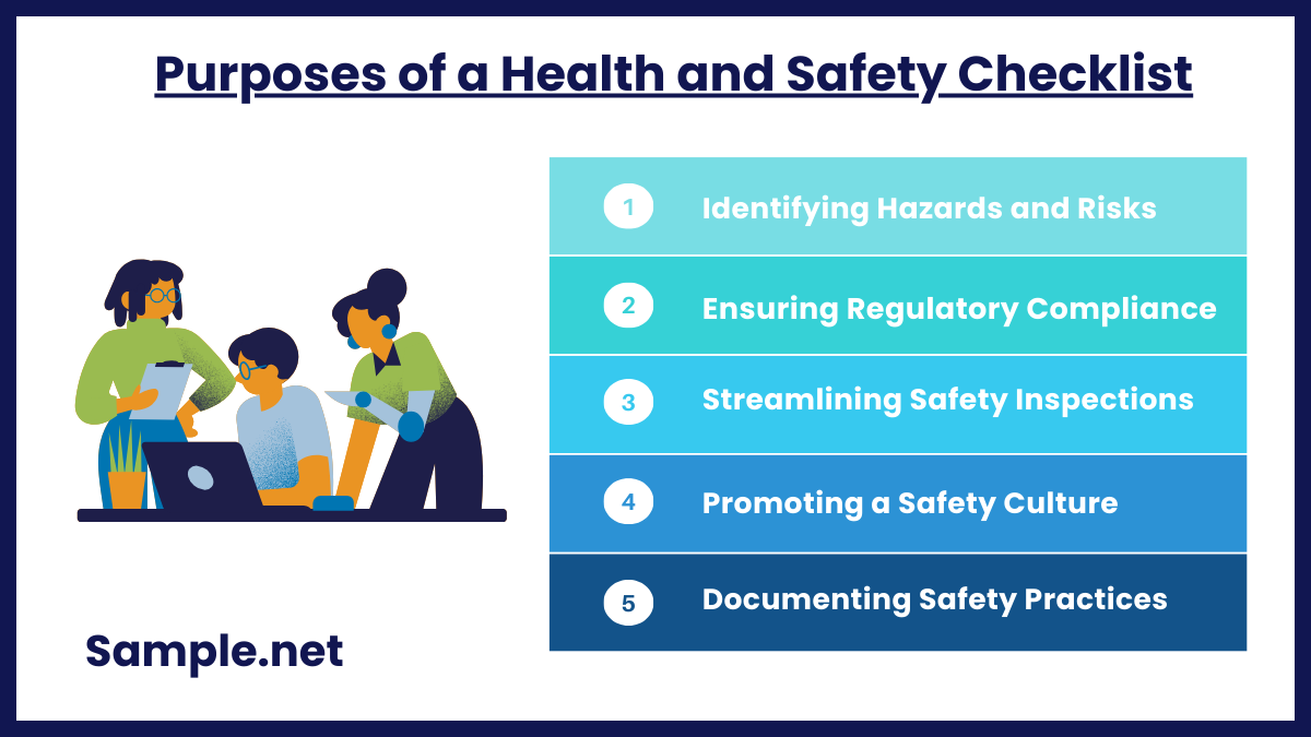 Purposes of a Health and Safety Checklist