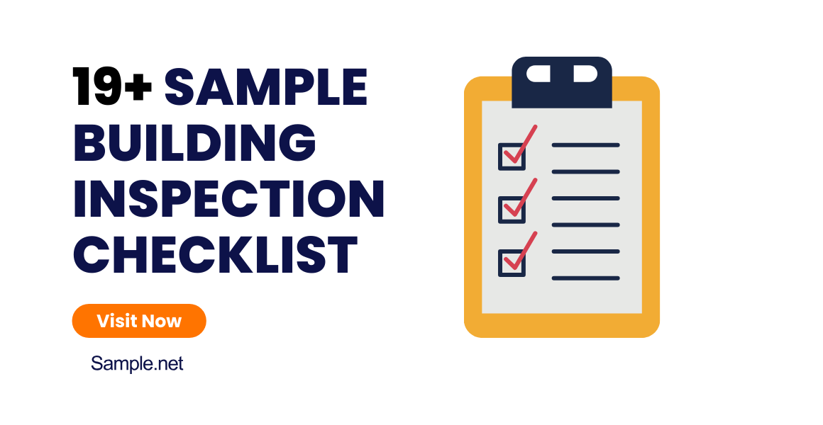 sample building inspection checklist
