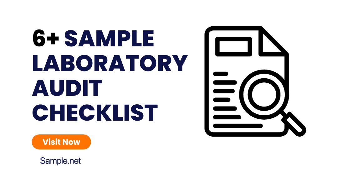 sample laboratory audit checklist 1