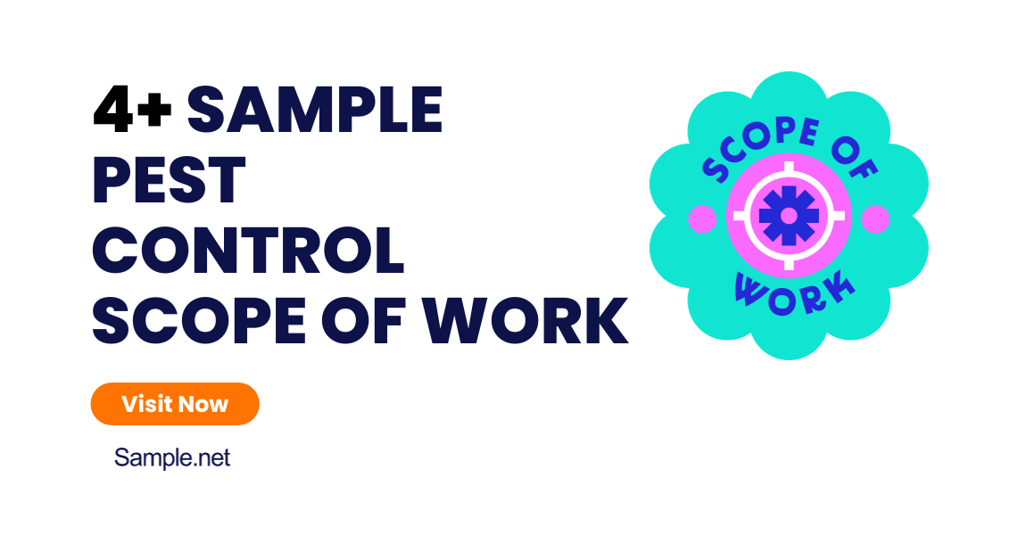 sample pest control scope of work