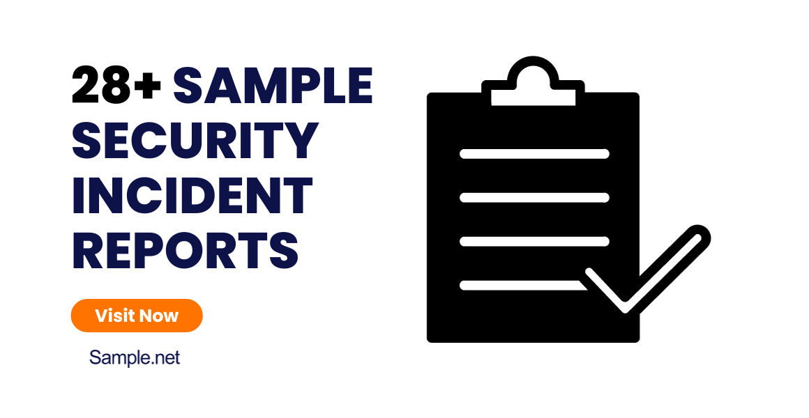 sample security incident reports