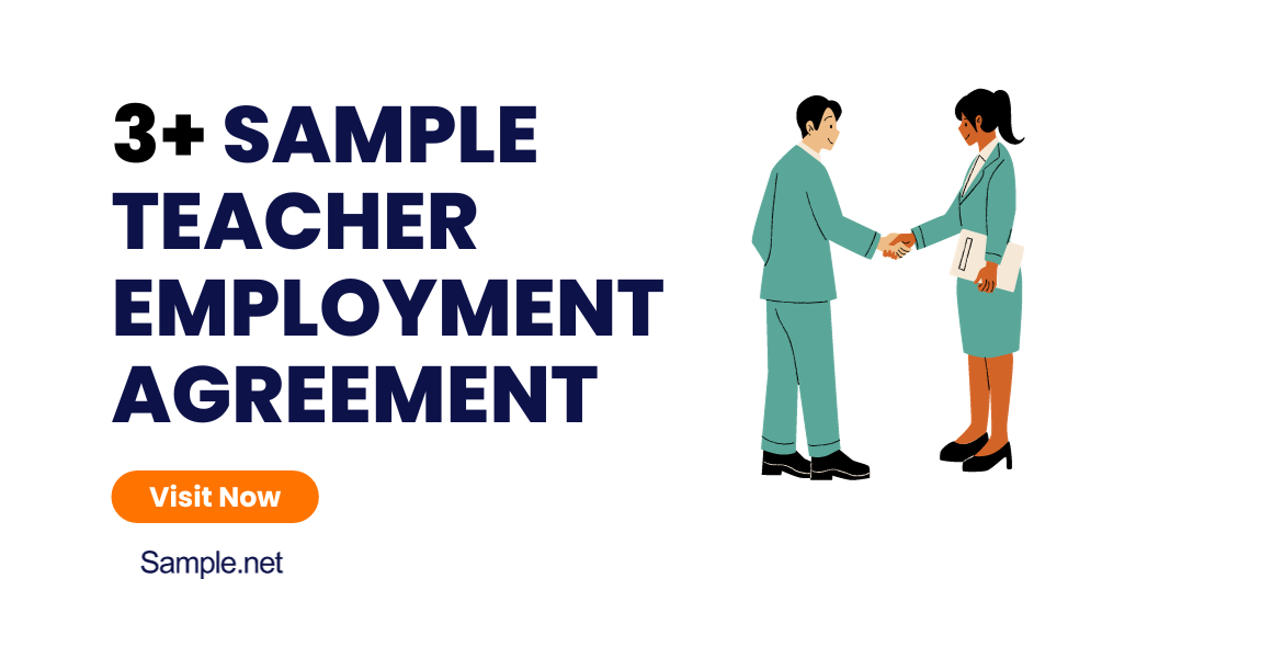 sample teacher employment agreement