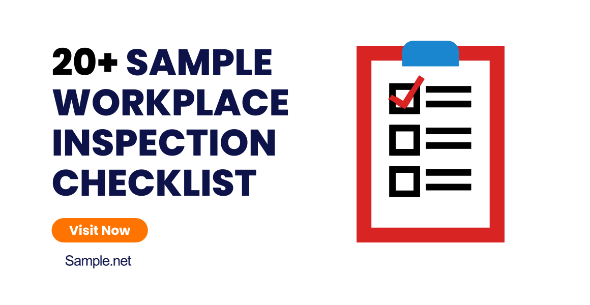 sample workplace inspection checklist