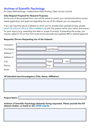 Scientific Psychology Proposal