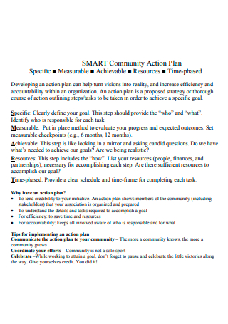 Smart Community Action Plan