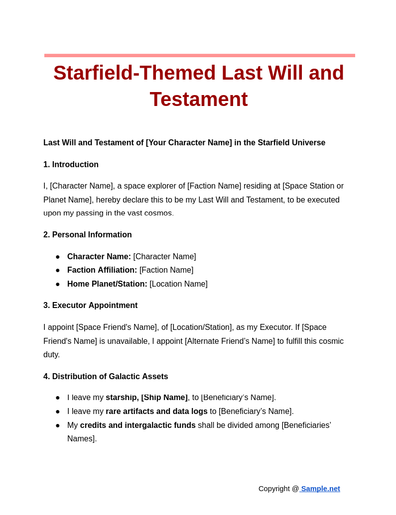 Starfield Themed Last Will and Testament Google Docs 10 30 2024 04 11 PM