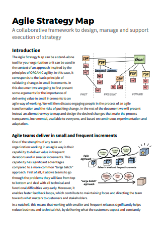 Agile Strategy Map
