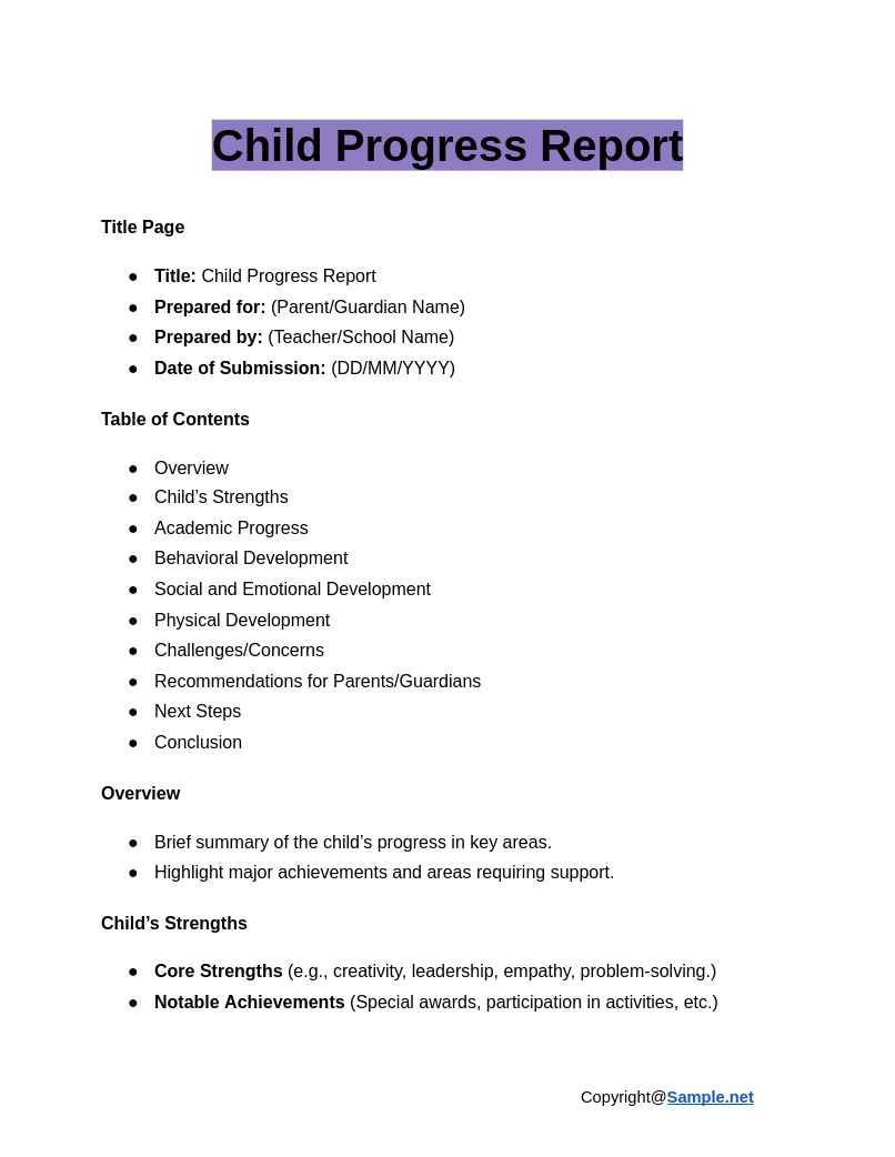 Child Progress Report Google Docs 12 13 2024 10 55 AM