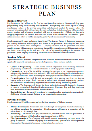 business plan for a clothing shop pdf