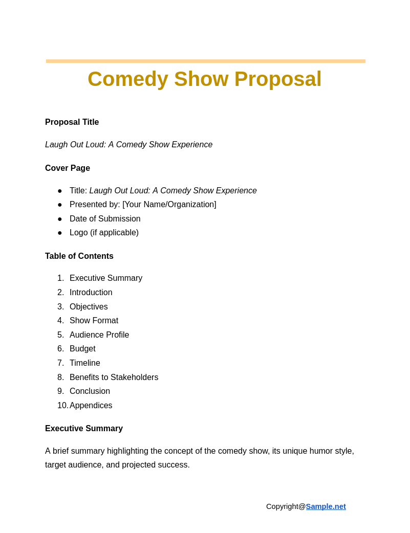 Comedy Show Proposal Google Docs 11 13 2024 04 11 PM