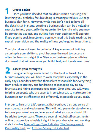 Financial Advisor Startup Business Plan