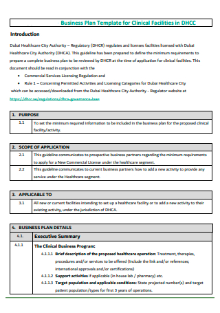 nevada medical center business plan