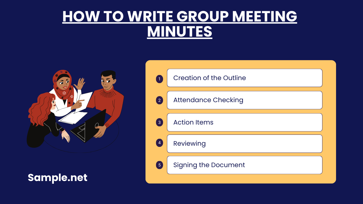 How to Write Group Meeting Minutes