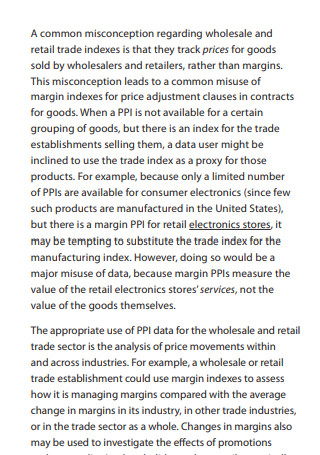Retail Producers Business Report