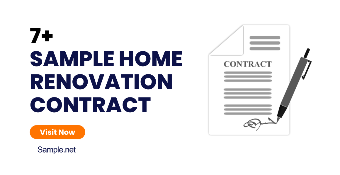 sample home renovation contract 1