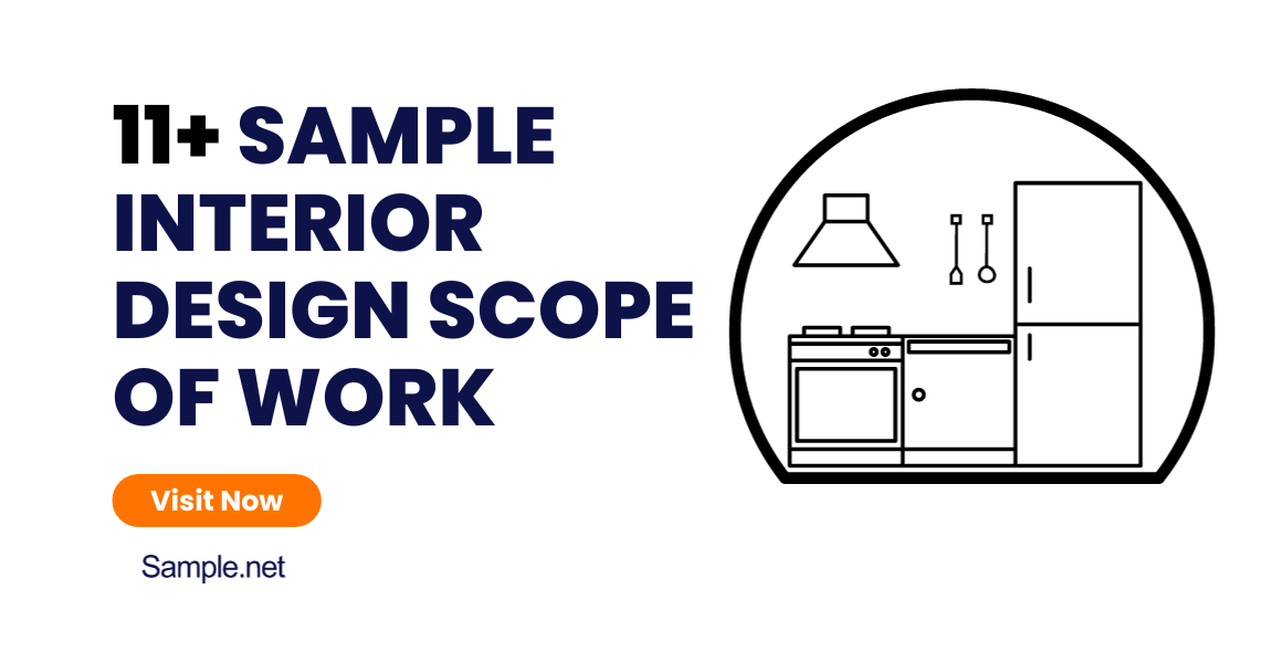 sample interior design scope of work