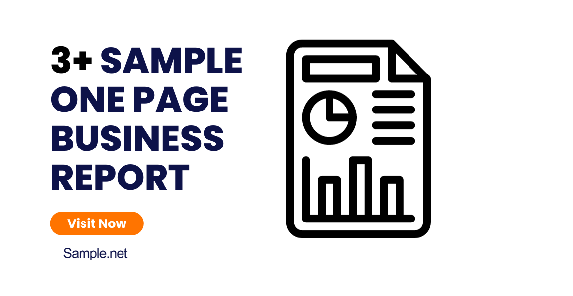 sample one page business report