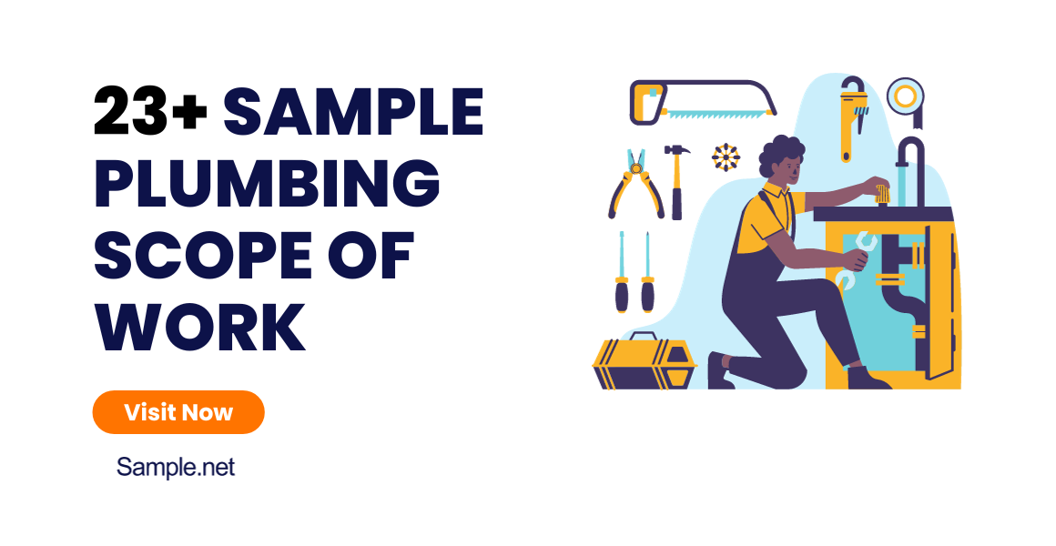 sample plumbing scope of work