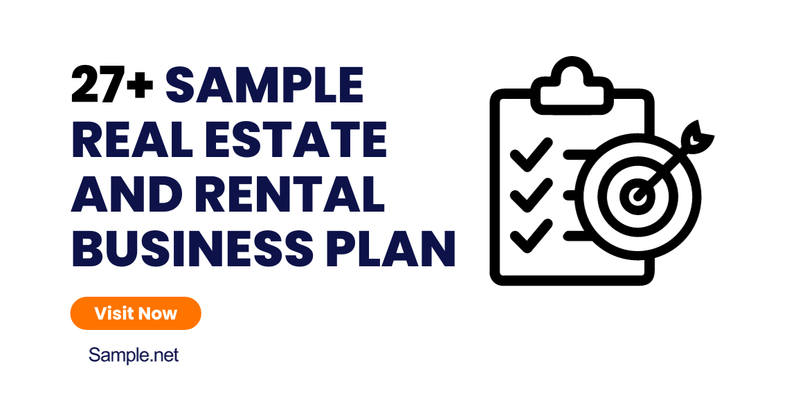 sample real estate and rental business plan