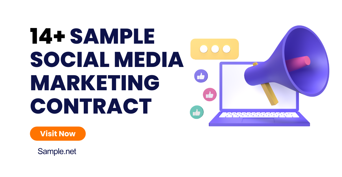 sample social media marketing contract