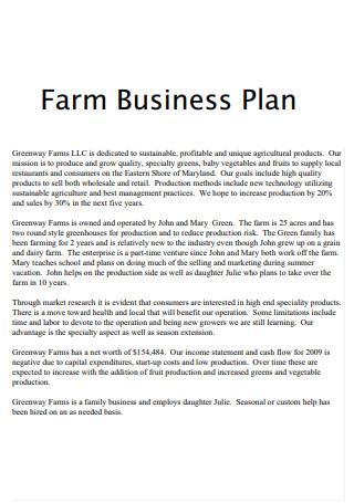 urban farm business plan handbook